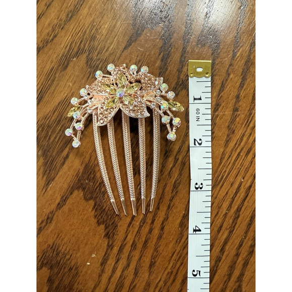 Hair Comb Accessory Rhinestones Bling - Picture 5 of 5